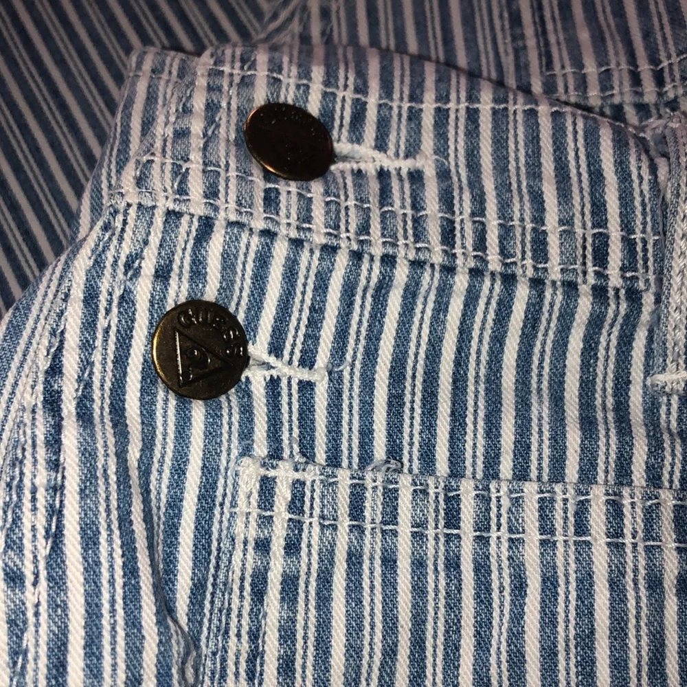 VINTAGE RARE DESIGN GUESS OVERALLS - Picture 15 of 16